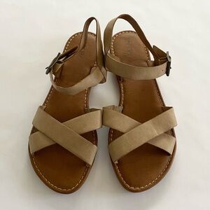 NWT Faux Leather Sandals - Abound - Size 10